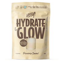 Heey! Hydrate & Glow Electrolytes + Coll-egan® Pineapple Coconut 240 g - 240 g