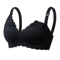 Momcozy Amnings-bh - YN46 L Sömlös - Svart - 1 st