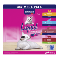 Vitakraft Liquid Snack Mega Pack - 48 st