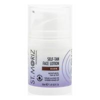 St Moriz Professional Self-Tan Face Lotion - Dark - 50 ml