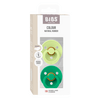 BIBS Napp Colour 2-pack Anatomical Latex Size 1 Matcha/Cactus - 2 st