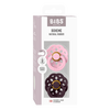 BIBS Napp Boheme 2-pack Latex Size 2 - Baby Pink/Plum - 2 st