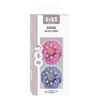 BIBS Napp Boheme 2-pack Latex Size 2 - Bubblegum/Peri - 2 st
