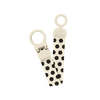 BIBS Napphållare Clip Loop Studio Polka Ivory Black - 1 st