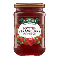MACKAYS Skotsk Jordgubbsmarmelad - 340 g