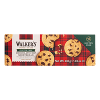 WALKERS Scottish Glutenfria Chocolate Chip Shortbread - 140 g