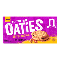 NAIRN'S Oaties Toffee flavour Glutenfri/vegansk - 160 g