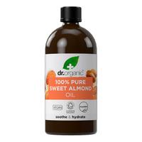 Dr. Organic 100% Pure Sweet Almond Oil 100 ml