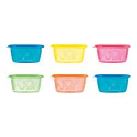 Nûby Snack Bowl Set - 6 x 300 ml