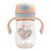Nûby Peppa Pig Evie Sugrörskopp med Fliplock/ Rosa - 240 ml