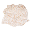 Oh, Poppy! Holly Muslin Swaddles - Fresh Vanilla/Forest Green - 2 st
