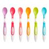 Munchkin Soft Tip Babyskedar +4 mån - 6 st