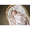 Oh, Poppy! Holly Muslin Swaddles - Fresh Vanilla/Powder Pink - 2 st