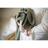 Oh, Poppy! Holly Muslin Swaddles - Fresh Vanilla/Forest Green - 2 st