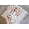Oh, Poppy! Leia the Bunny Muslin Snuttefilt - Linen Beige
