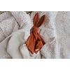 Oh, Poppy! Leia the Bunny Muslin Snuttefilt - Warm Rust