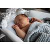 Vinter & Bloom Blanket Layered Muslin, eko - Dove Grey 