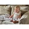 Vinter & Bloom Babyfilt Soft Grid, eko - Dove Grey