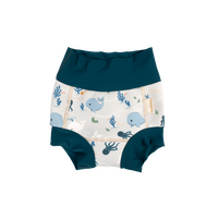 Filibabba Blöjbadbyxor 1-2 år Lucca - Christian's Whale Tales - 1 st