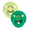 BIBS Napp Colour 2-pack Latex Size 1 Matcha/Cactus - 2 st