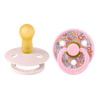 BIBS x Liberty Napp Colour 2-pack Oscar Meadow/Petal Mix Latex Size 2  - 2 st
