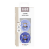 BIBS Napp Colour 2-pack Anatomical Latex Size 2 Hush/Grape - 2 st