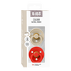 BIBS Napp Colour 2-pack Anatomical Latex Size 2 Vanilla/Candy Apple - 2 st