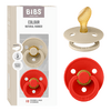 BIBS Napp Colour 2-pack Anatomical Latex Size 2 Vanilla/Candy Apple - 2 st