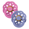 BIBS Napp Boheme 2-pack Latex Size 2 - Bubblegum/Peri - 2 st