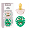 BIBS Napp Studio Colour 2-pack Polka Latex Size 2 Petal/Cactus - 2 st