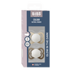 BIBS Napp Supreme 2-pack Silicone Size 1 - Vanilla Glow/Dark Oak Glow - 2 st