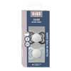BIBS Napp Supreme 2-pack Silicone Size 2 - Iron Glow/Baby Blue Glow - 2 st