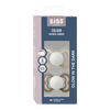 BIBS Napp Supreme 2-pack Silicone Size 2 - Vanilla Glow/Dark Oak Glow - 2 st
