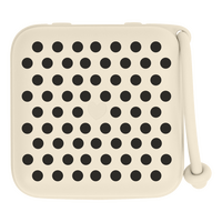BIBS Studio Pacifier Box Polka Ivory Black - 1 st