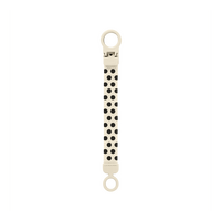 BIBS Napphållare Clip Loop Studio Polka Ivory Black - 1 st