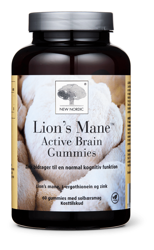 Lion`s Mane™ Active Brain Gummies - 60 tuggtabletter