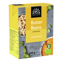 Urtekram Butter Beans Tetra, eko - 390 g
