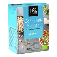 Urtekram Cannellini Bönor Tetra, eko - 390 g