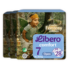 Libero Comfort 7 Öppen blöja - 3 x 28 st