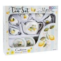 Barbo Classic Teservis Porslin - Citron