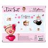 Lillie & Ellie Teservis Porslin