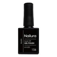 Nailura Gel Polish 156 - Black - 10 ml