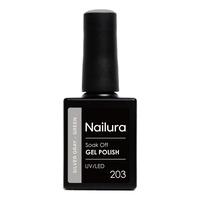 Nailura Gel Polish 203 - Silver Gray Green - 10 ml