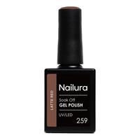 Nailura Gel Polish 259 - Latte Red - 10 ml