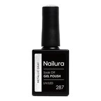Nailura Gel Polish 287 - Metallic Gray - 10 ml