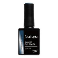 Nailura Gel Polish 307 - Light Blue Gray - 10 ml