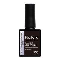 Nailura Gel Polish 336 - Silver Infused Lavender Shine - 10 ml