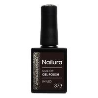 Nailura Gel Polish 373 - Onyx Black Sparkle - 10 ml