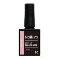 Nailura Rubber Base 10 - Rose Pink - 10 ml