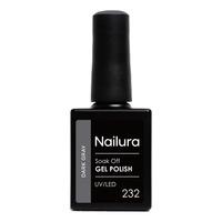 Nailura Gel Polish 232 - Dark Grey - 10 ml